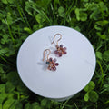 TearDrop Flower Earrings