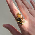 Spiral Beaded Ring