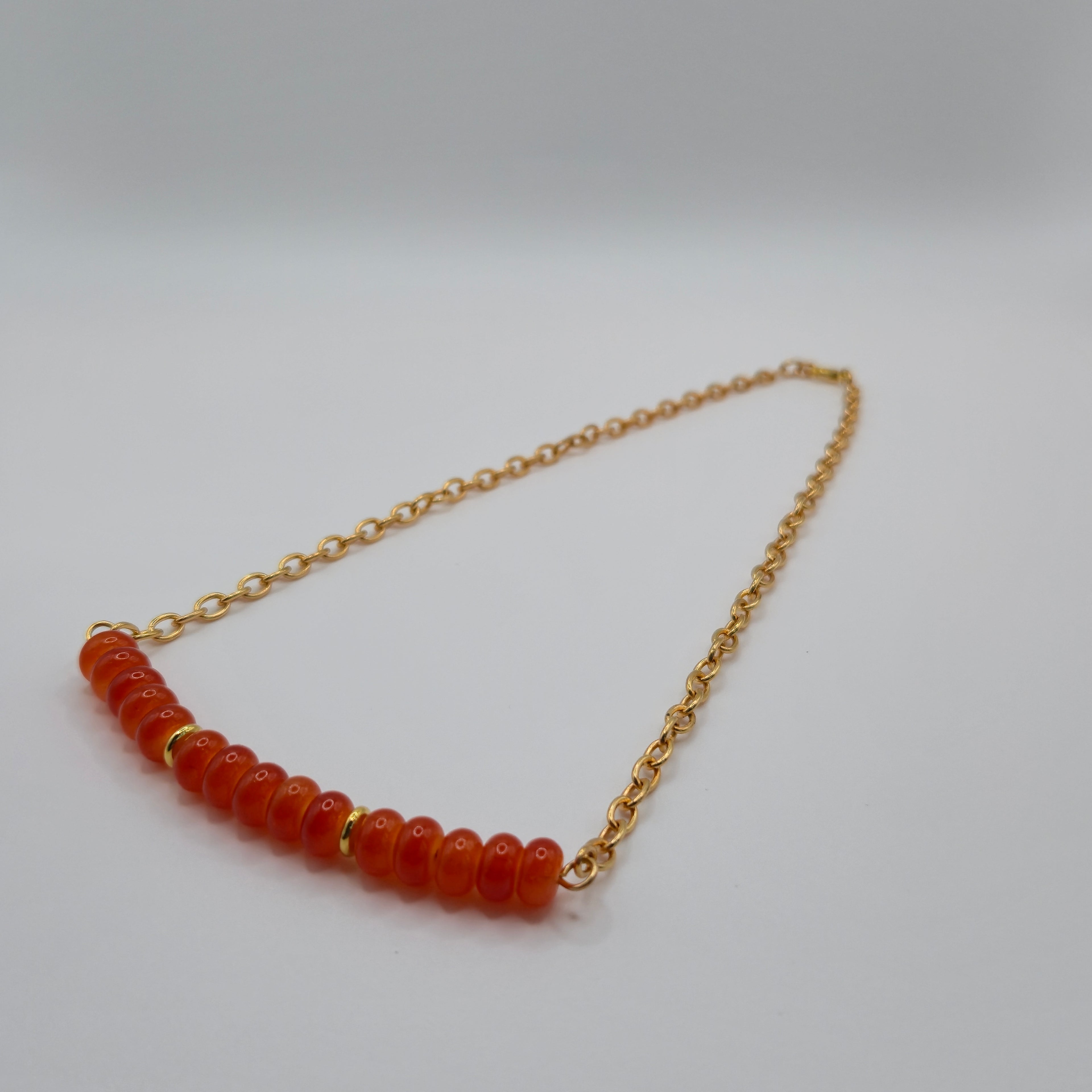 Rondelle Bar Necklace