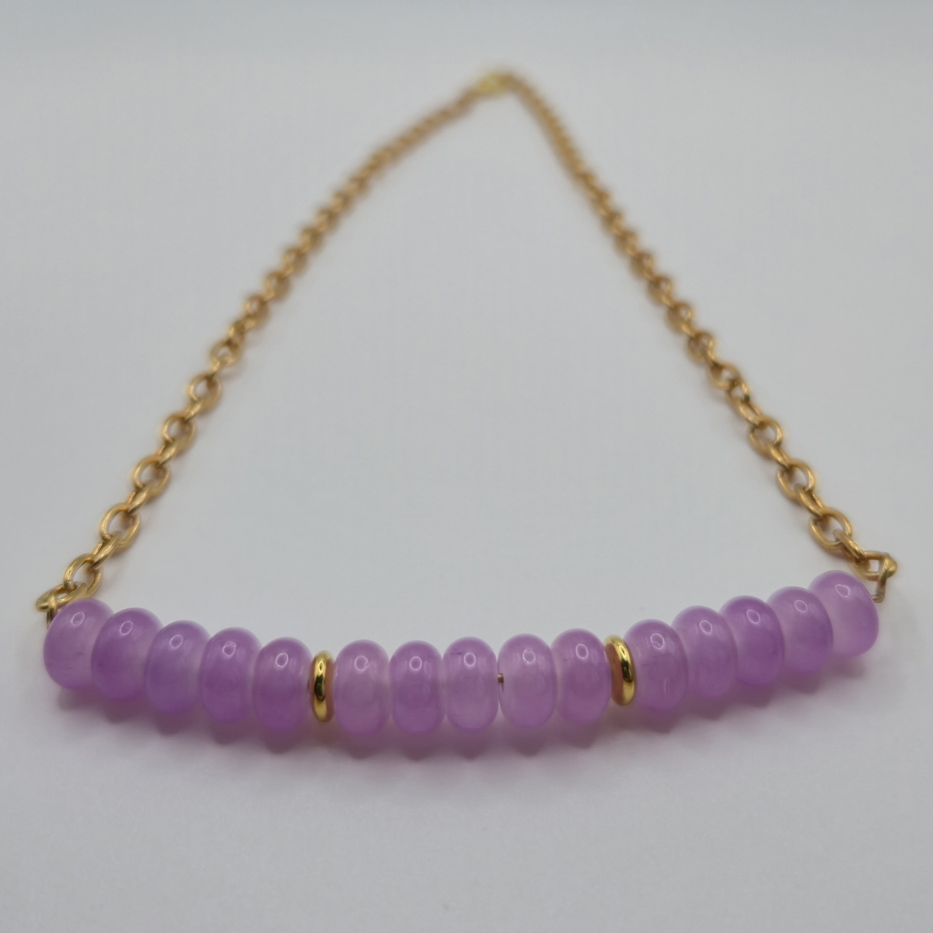 Rondelle Bar Necklace