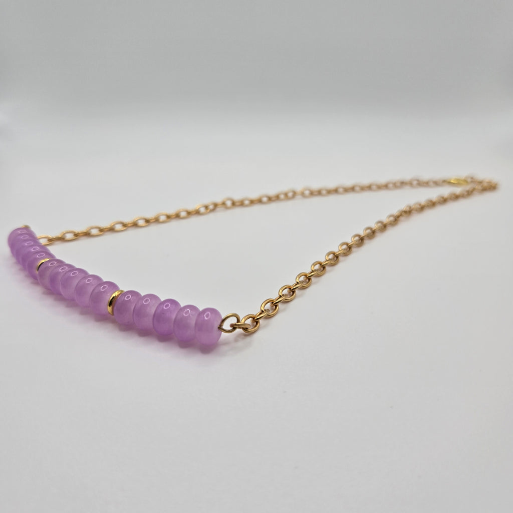 Rondelle Bar Necklace