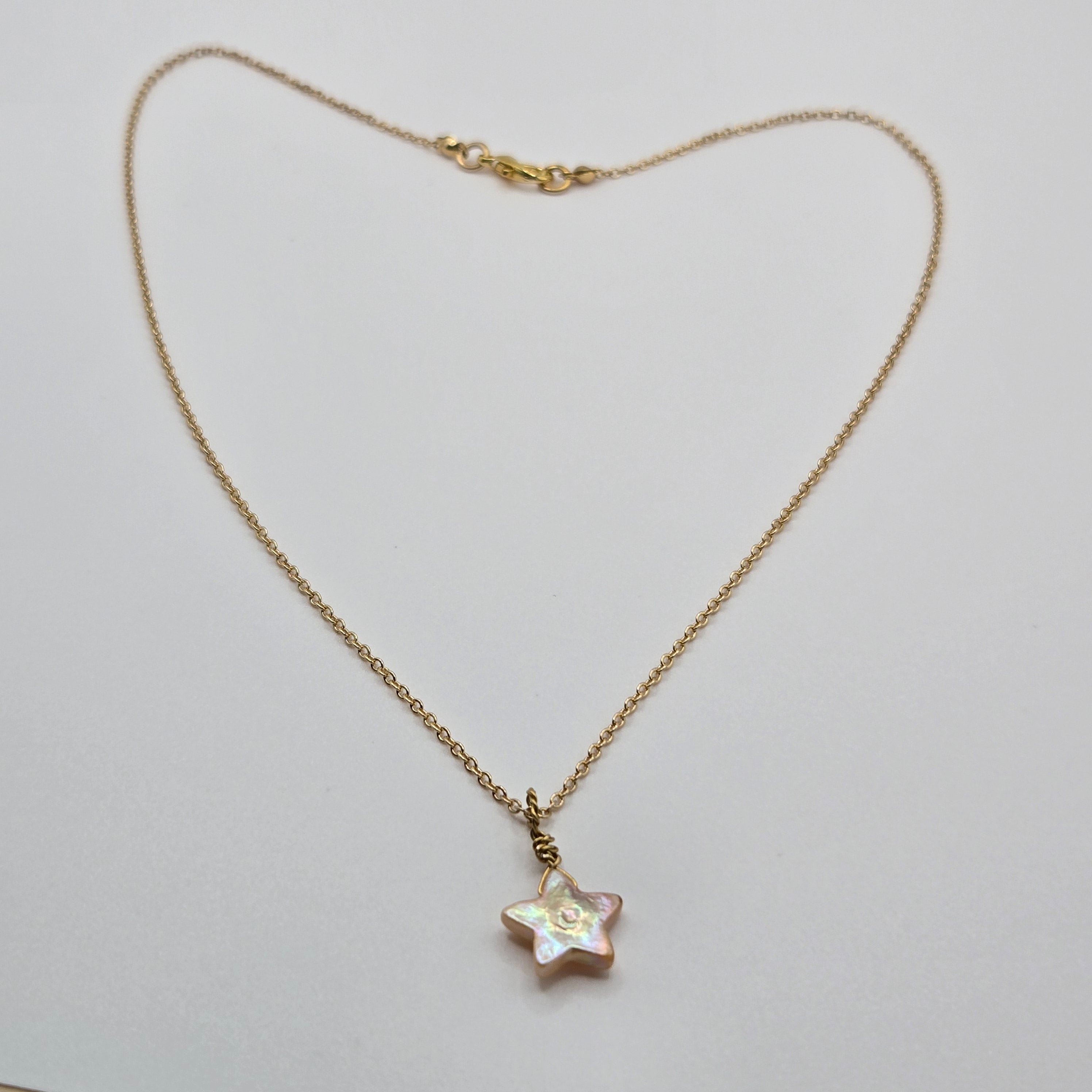 Pearl Star Necklace