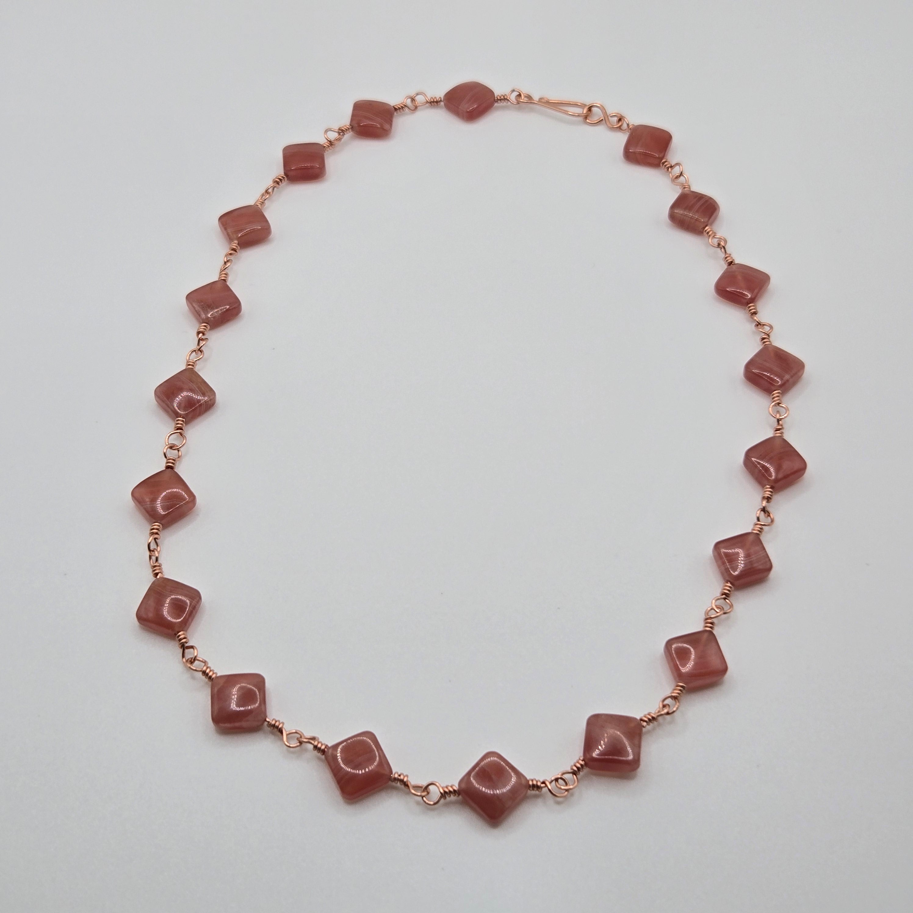 Peach Necklace