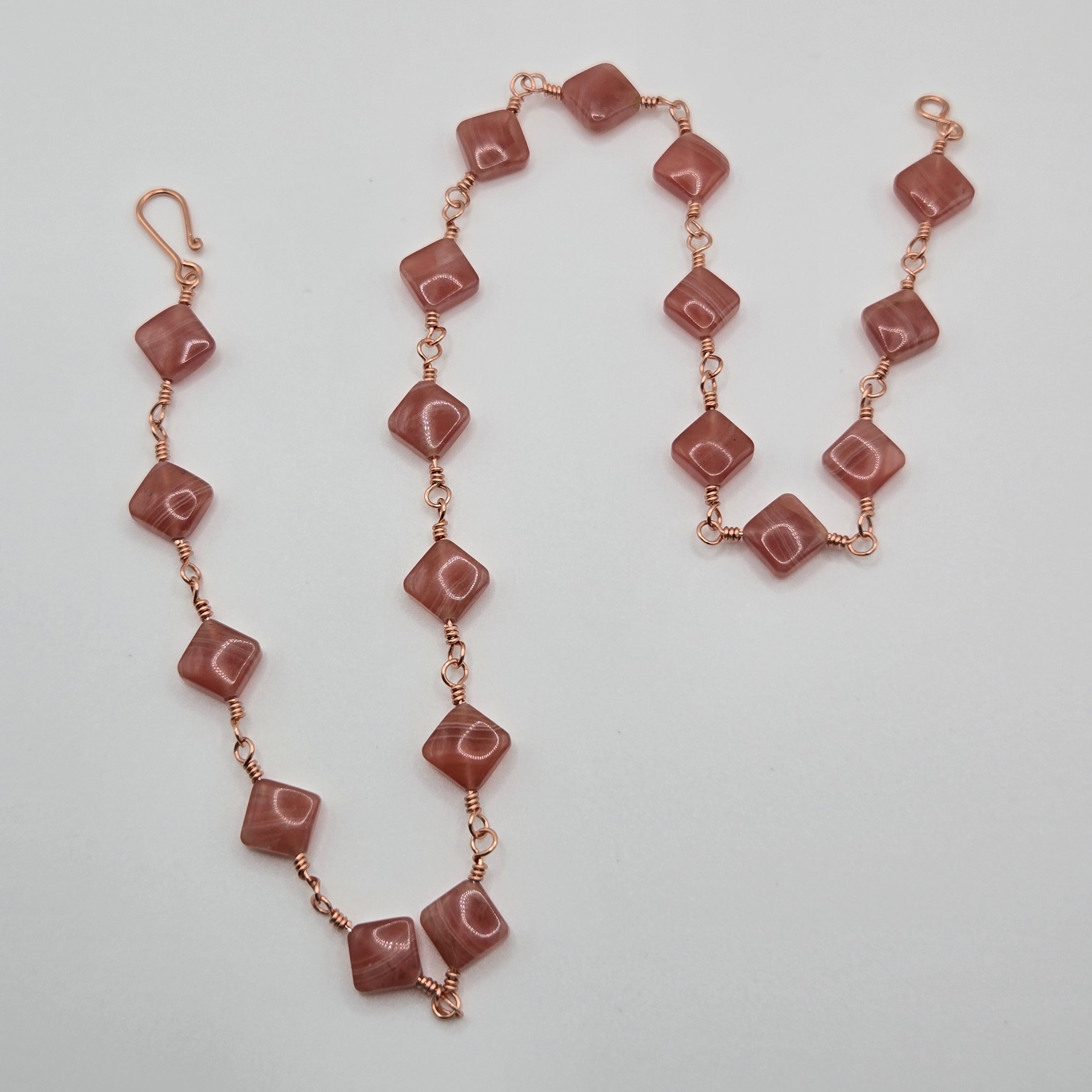 Peach Necklace