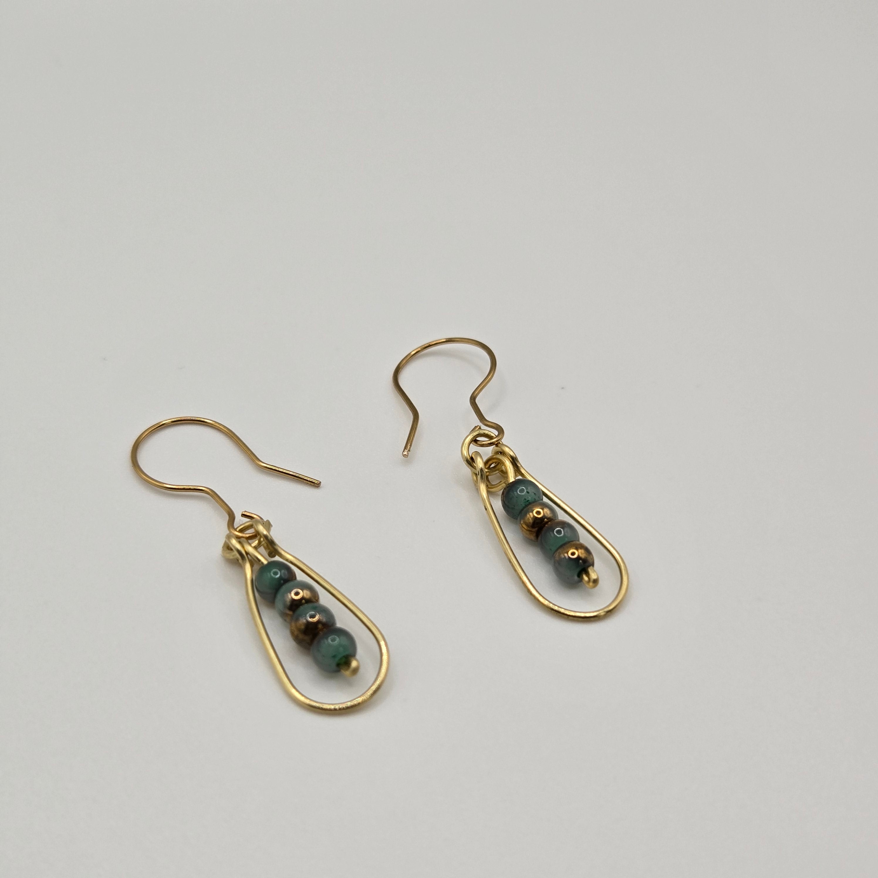 TearDrop Beaded Earrings