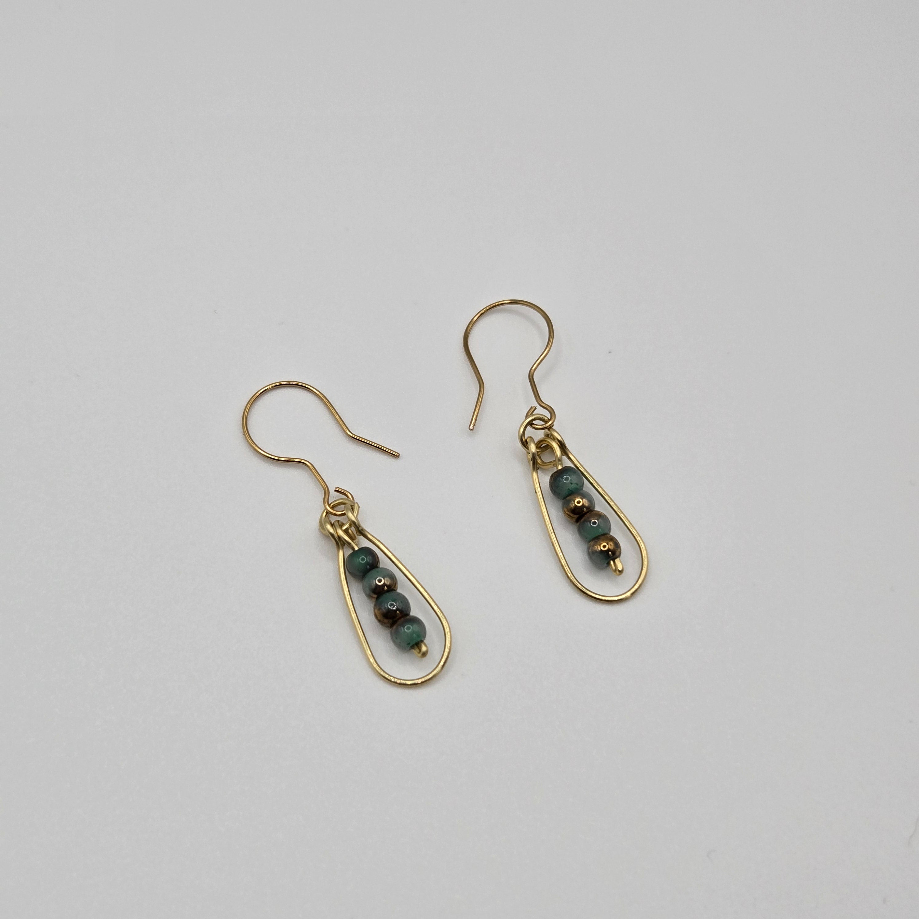 TearDrop Beaded Earrings