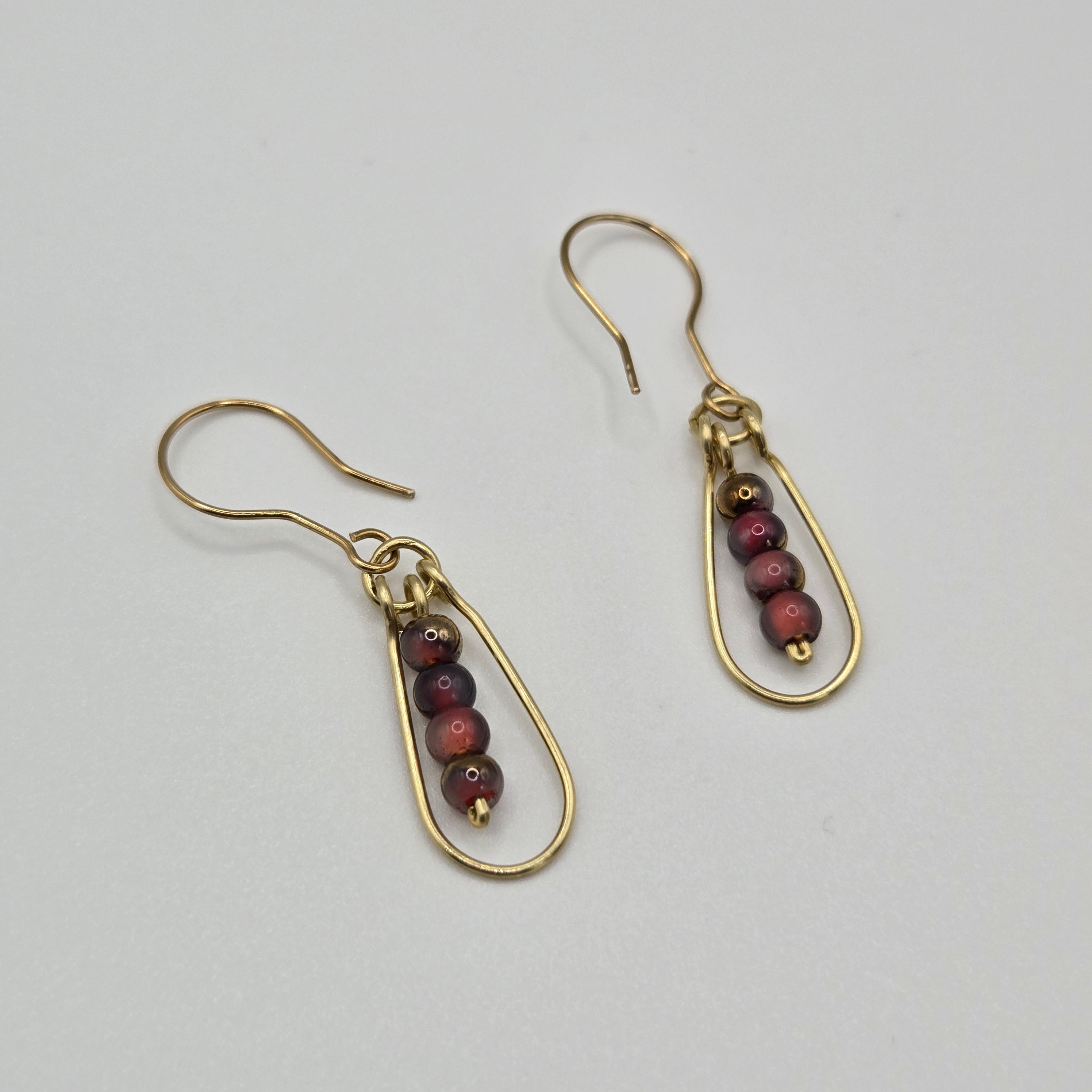 TearDrop Beaded Earrings