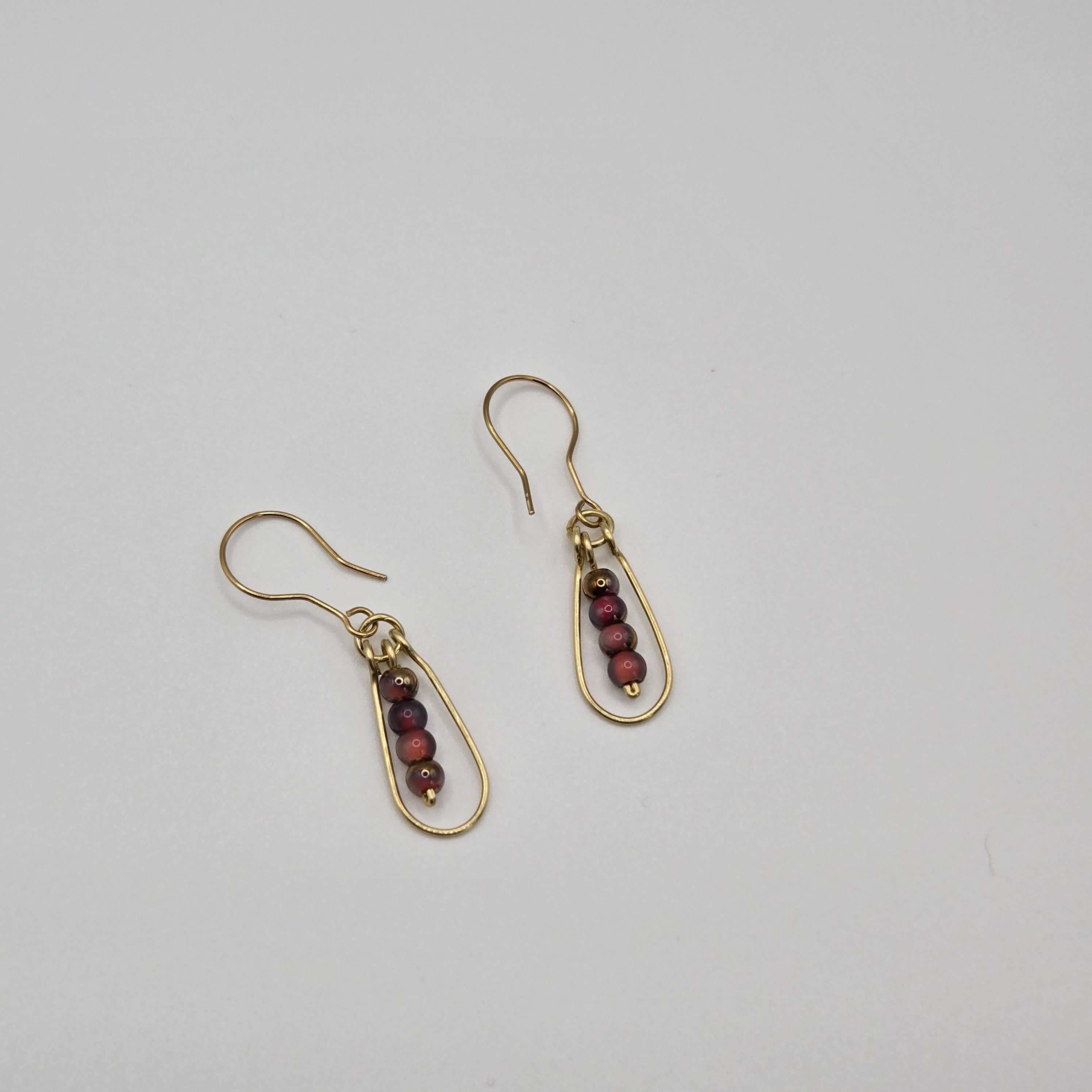 TearDrop Beaded Earrings