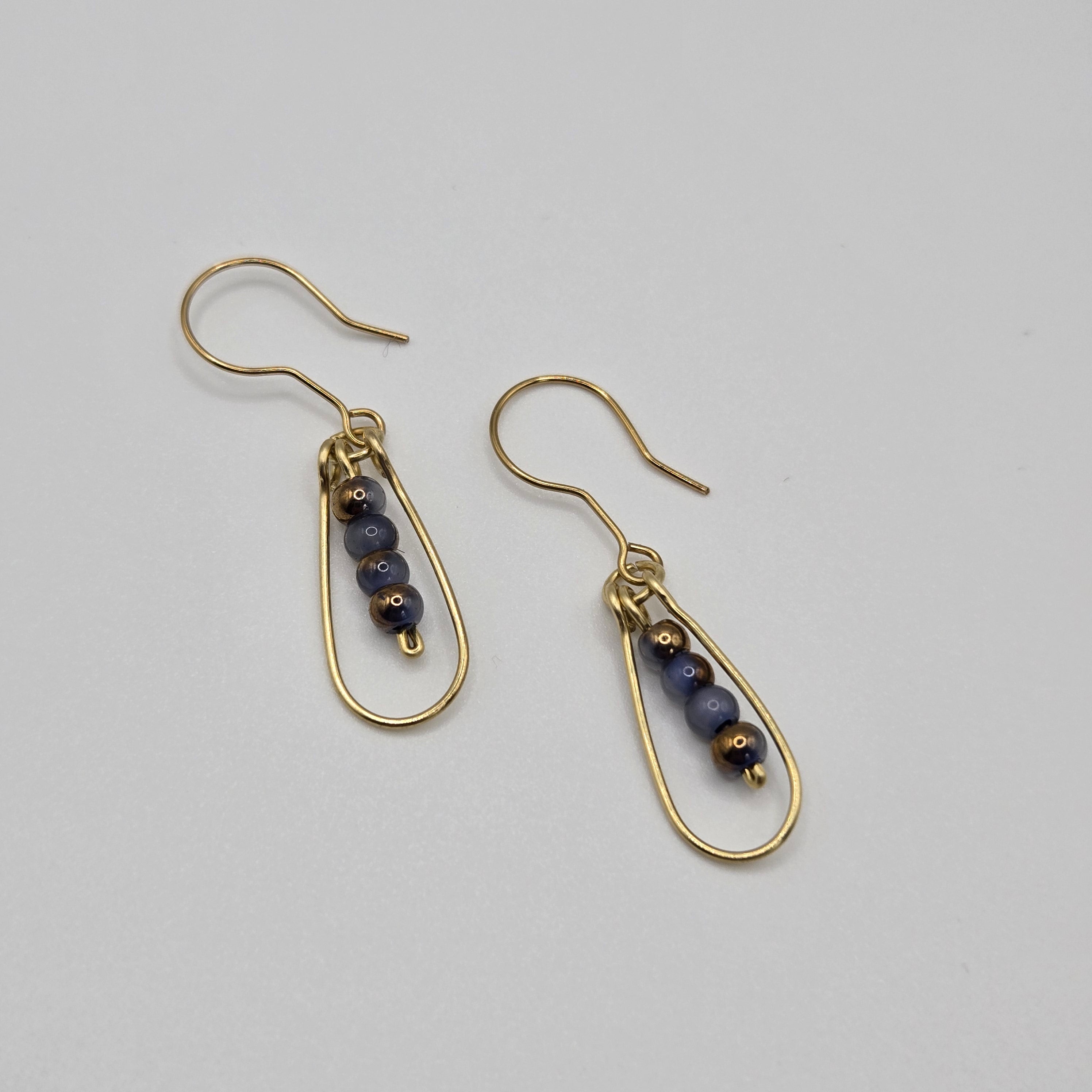 TearDrop Beaded Earrings