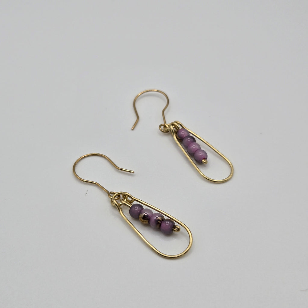 TearDrop Beaded Earrings