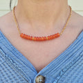 Rondelle Bar Necklace