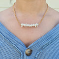 Shell Bar Necklace